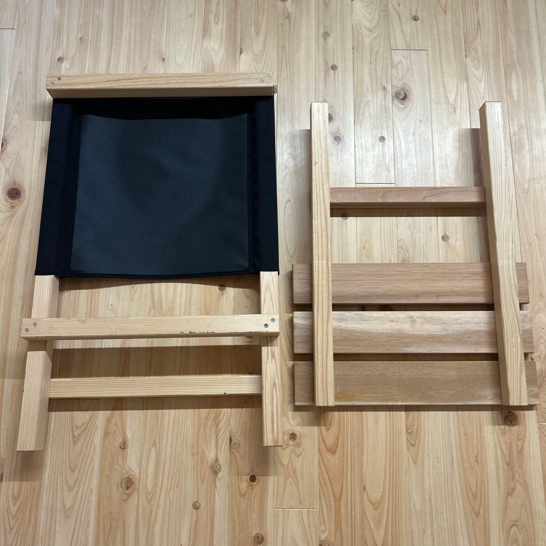 ザノースフェイス ローチェア　木製