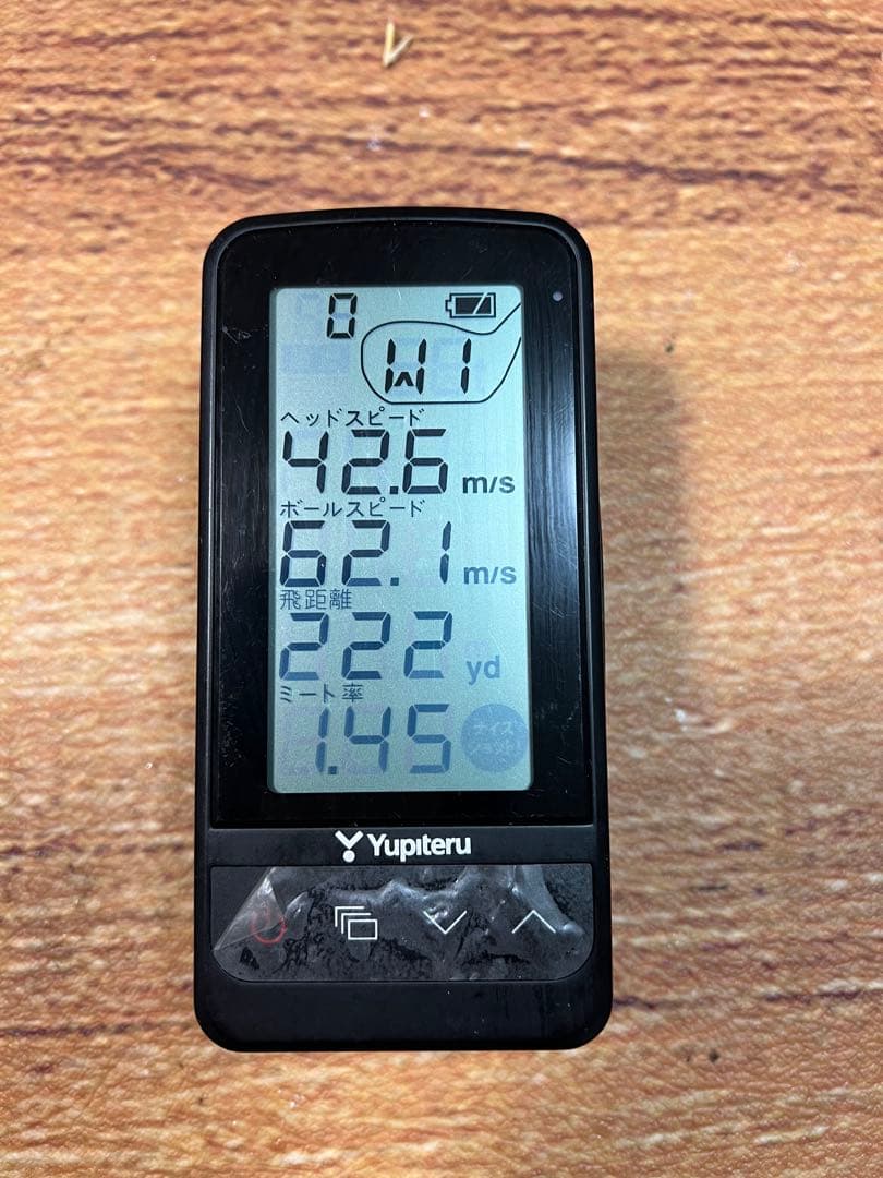 ユピテルスイング練習機＆未使用eyecheckパター距離測定ゴルフマーカーセット