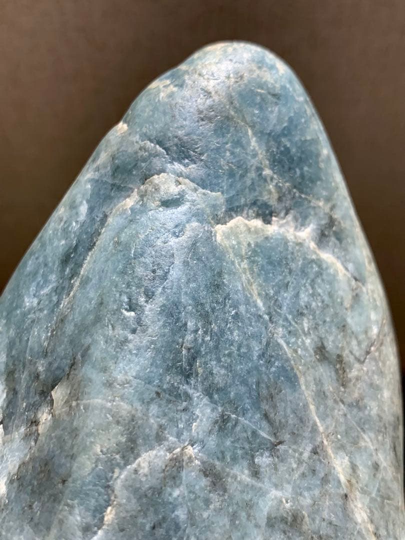 海翡翠　糸魚川入りコン沢青翡翠　海石　ほぼ非売品原石　水石　根付　国産鉱物標本