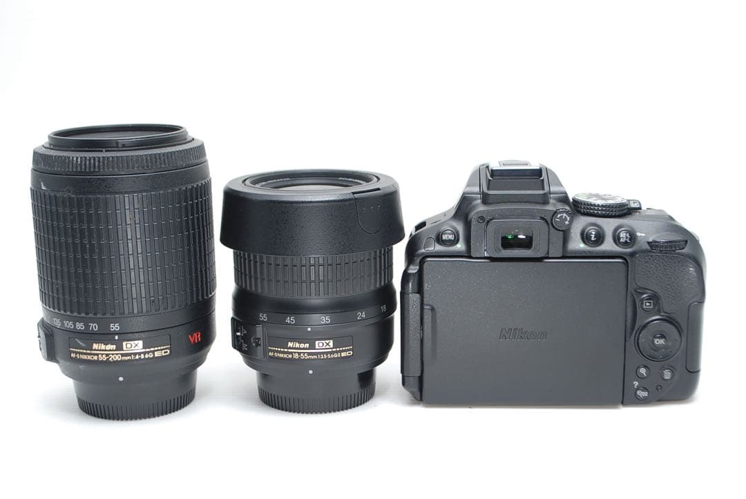 ❤️ダブルレンズセット❤️Nikon D5300 スマホ楽々転送出来ます 美品