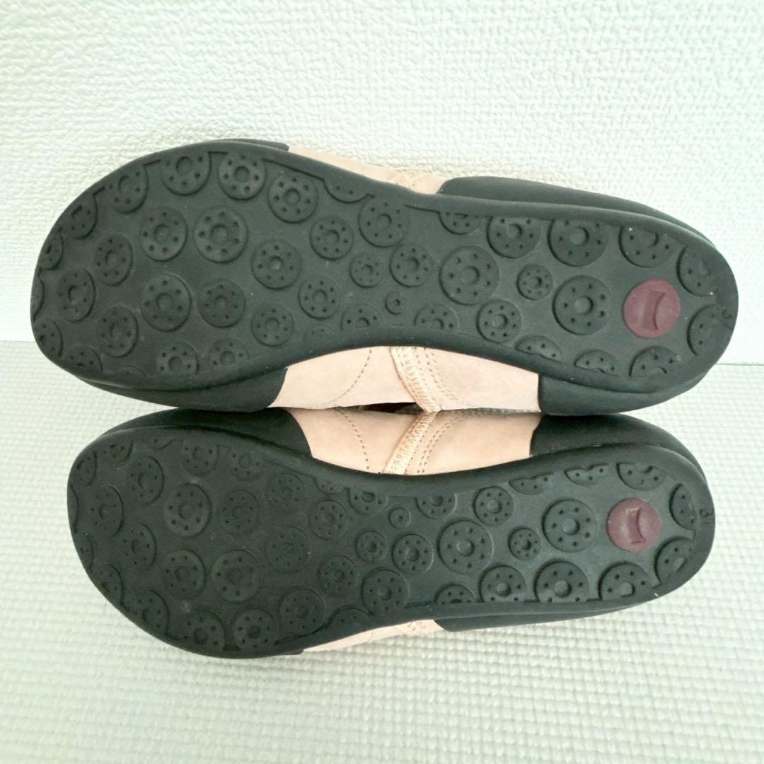 カンペール CAMPER カンペール ライトニナ メリージェーン 37 ベージュ