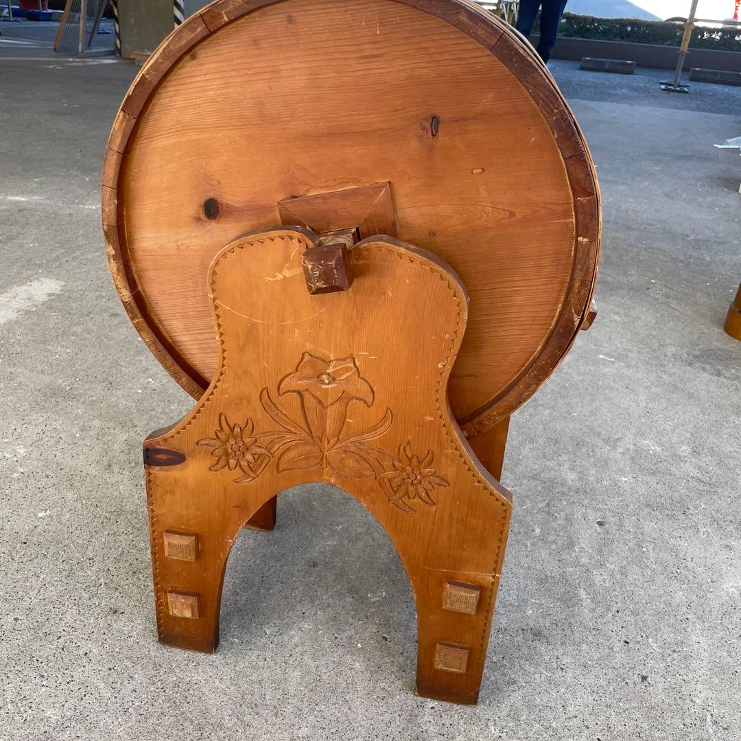 アンティーク木製バレル