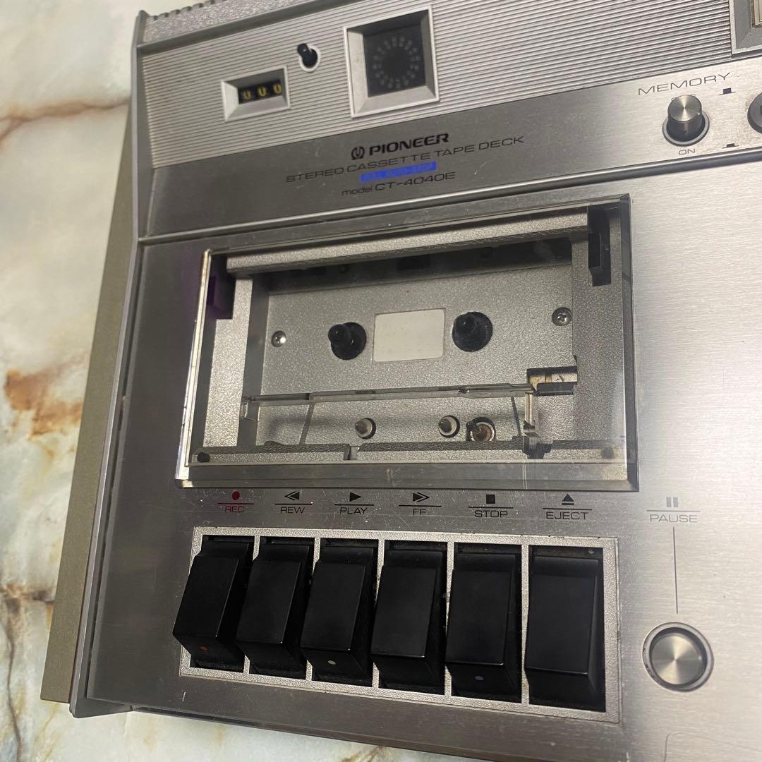 【希少品/訳あり】Pioneer パイオニア CT-4040E カセットデッキ