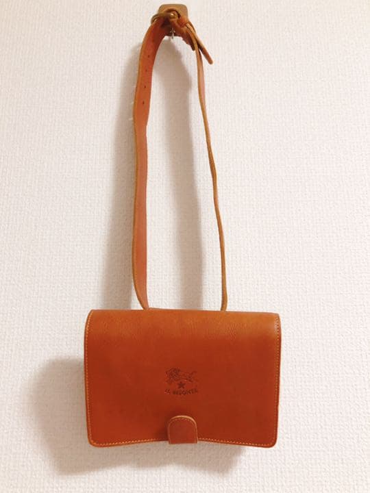 イルビゾンテ　il bisonte 本革　フェス　ウエストバッグ　財布　旅行