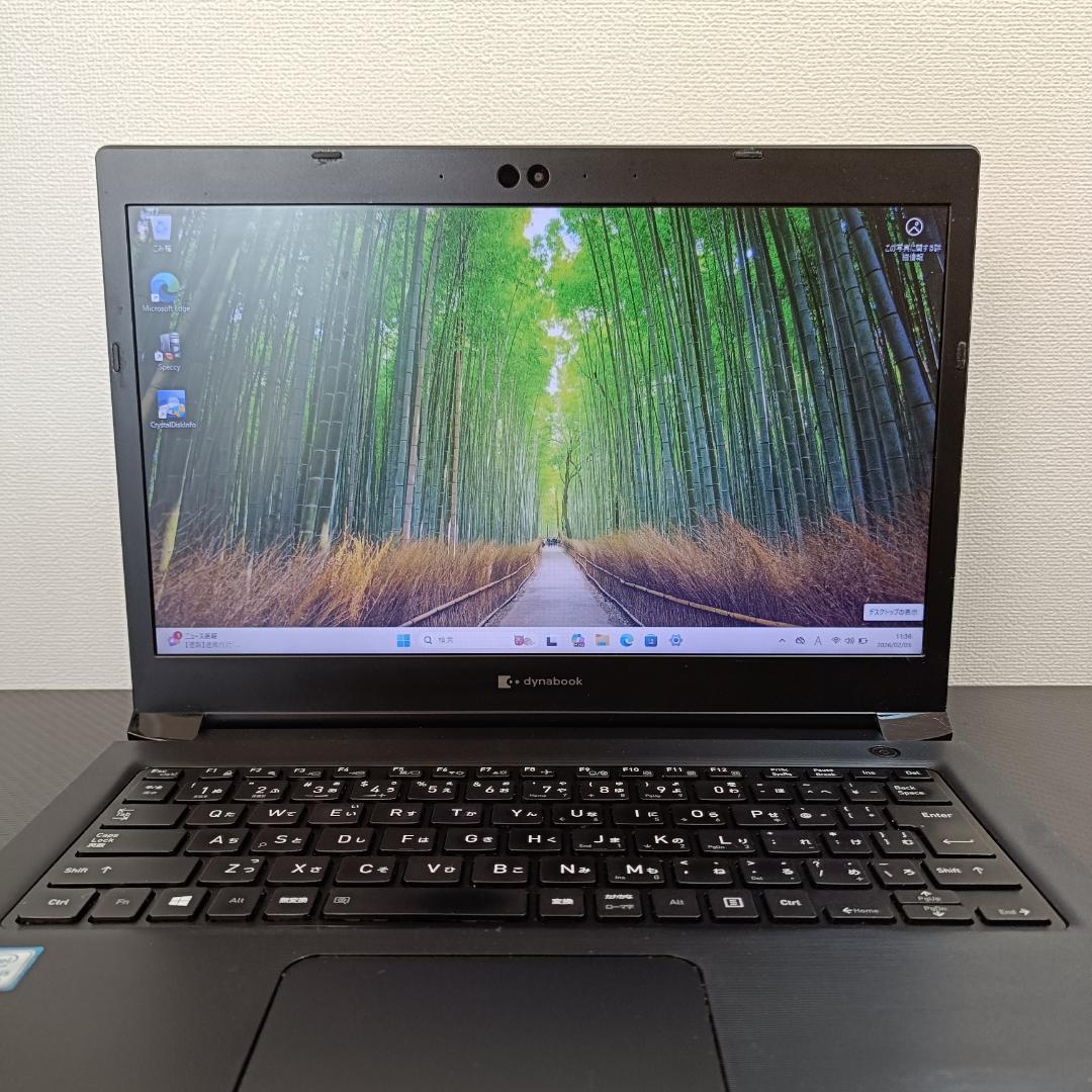 東芝 ノートPC Core i5 Windows11 SSD メモリ8GB 薄型