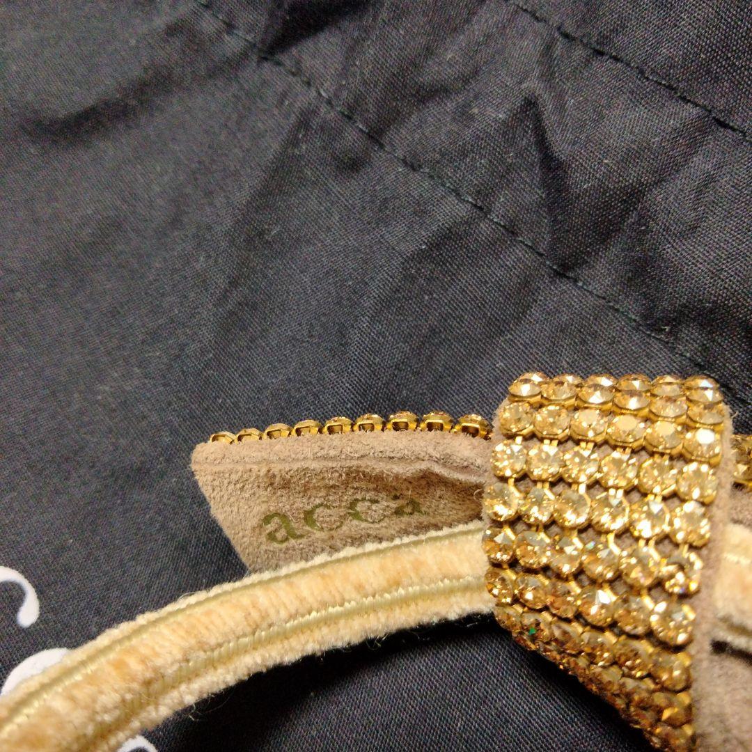 acca アッカ　オードリー　ドレスポニー　ヘアゴム　ライトブラウン