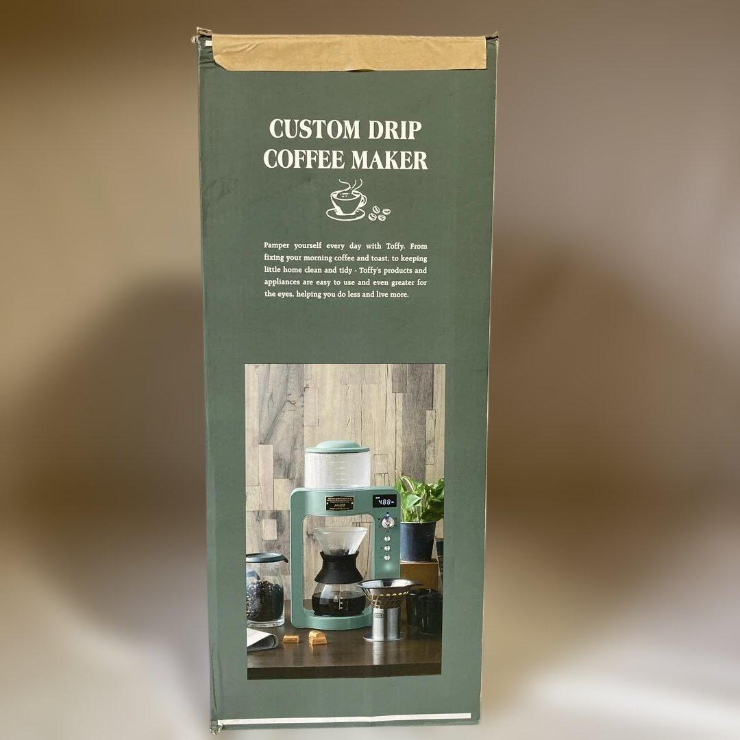 【ほぼ新品】Toffy カスタムドリップコーヒーメーカー K-CM6-SG