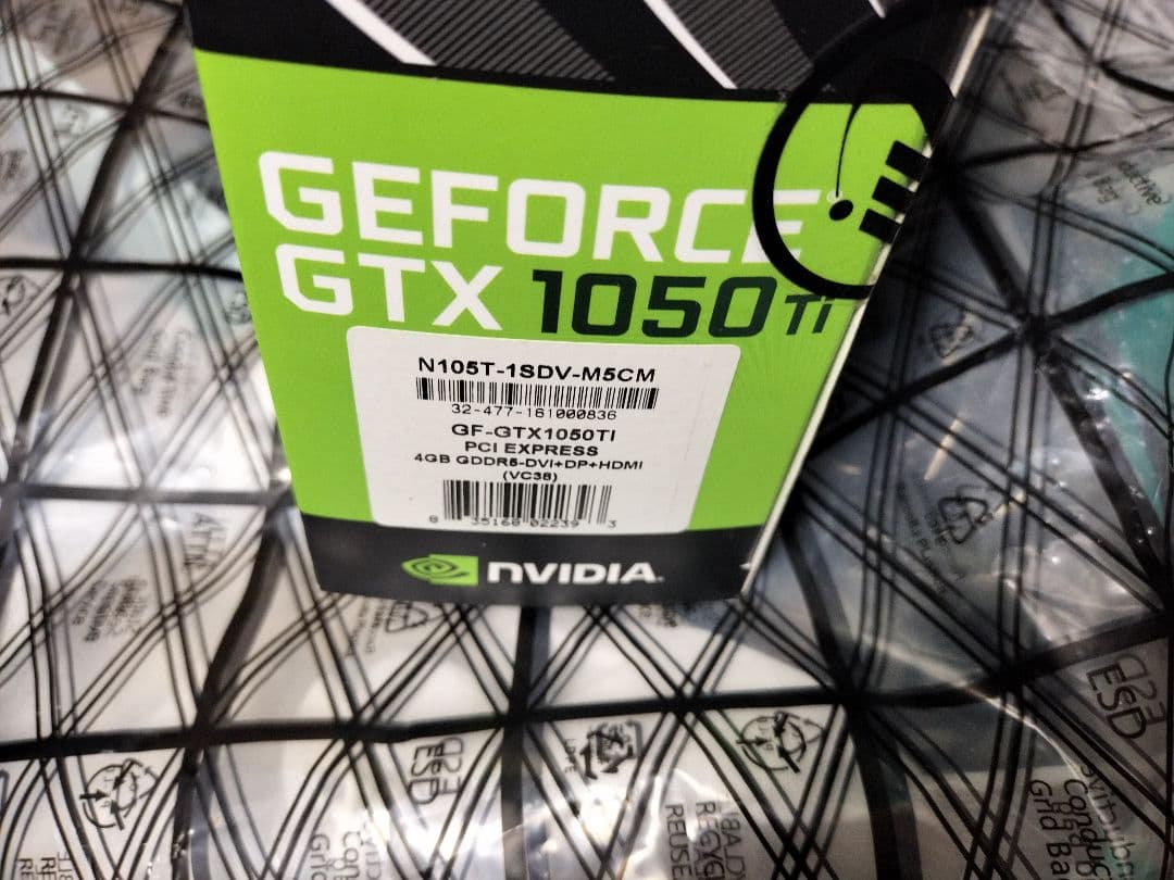 グラフィックボード・グラボ・ビデオカード Inno3D GeForce GTX 1050 Ti Compact 4GB