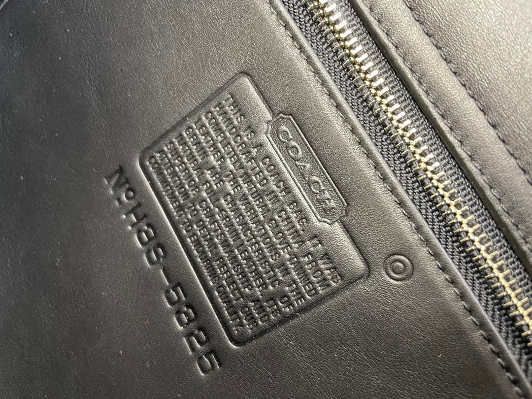 COACH／コーチ オールレザー ビジネスバッグ