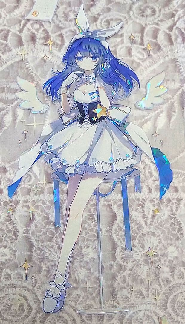 J630＃天使蓝(贝壳光)Shine切り売り海外人物マステ女の子