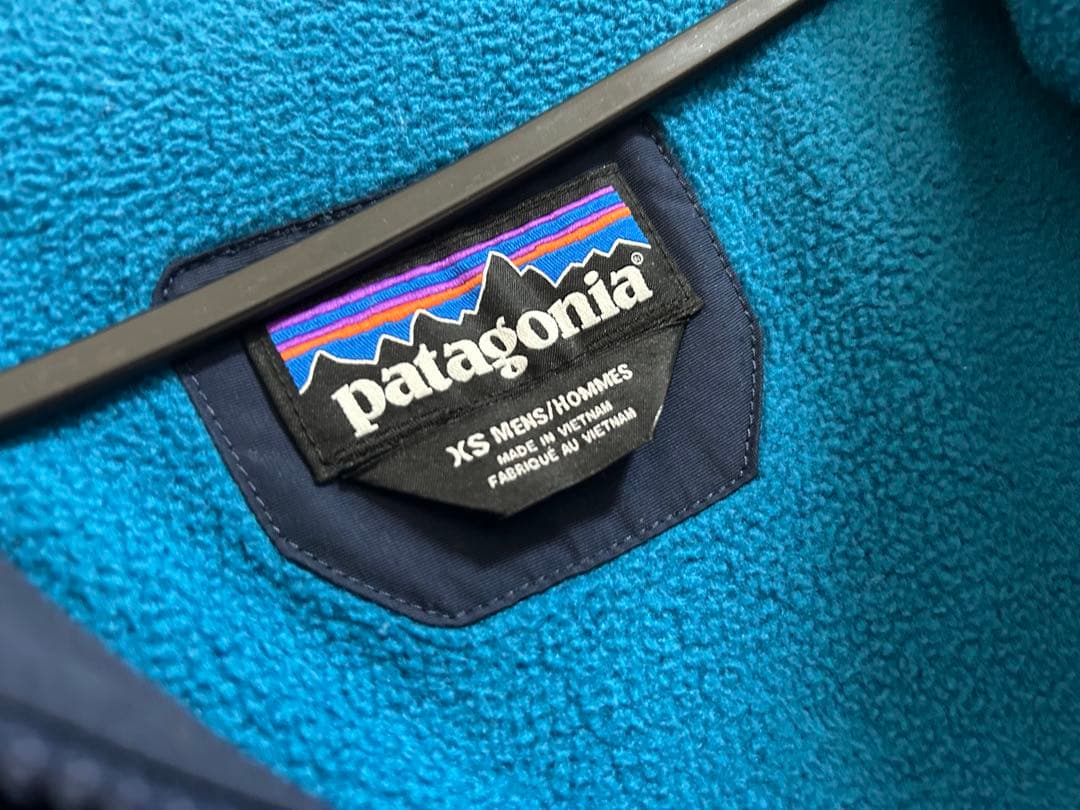 廃盤モデル パタゴニア シェルドシンチラジャケット XS NYVB ネイビー