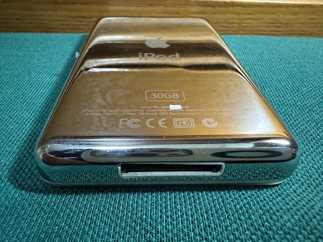 iPod Classic 5.5世代 MA444 30GB新品のバッテリー