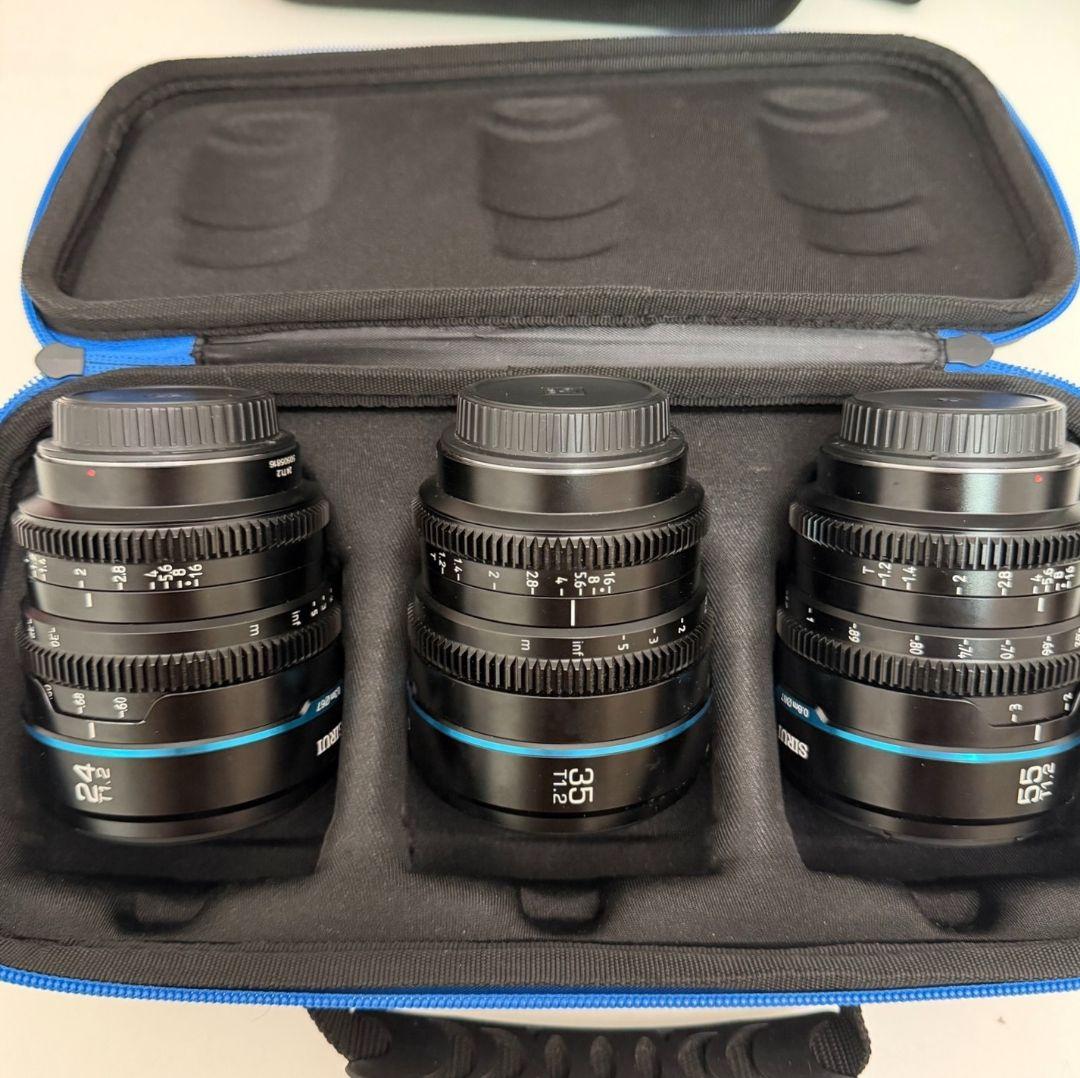 レンズ(単焦点) SIRUI Night Walker 24/35/55 T1.2 Sony E