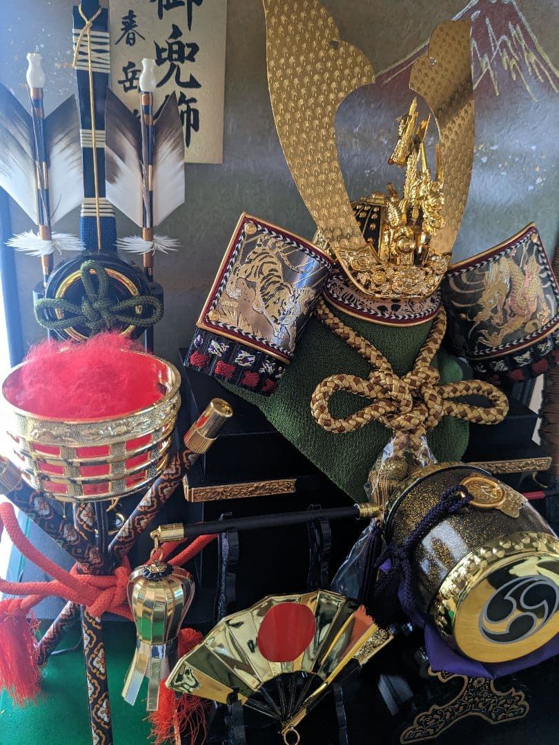 五月人形！ケースいり・オルゴール付き