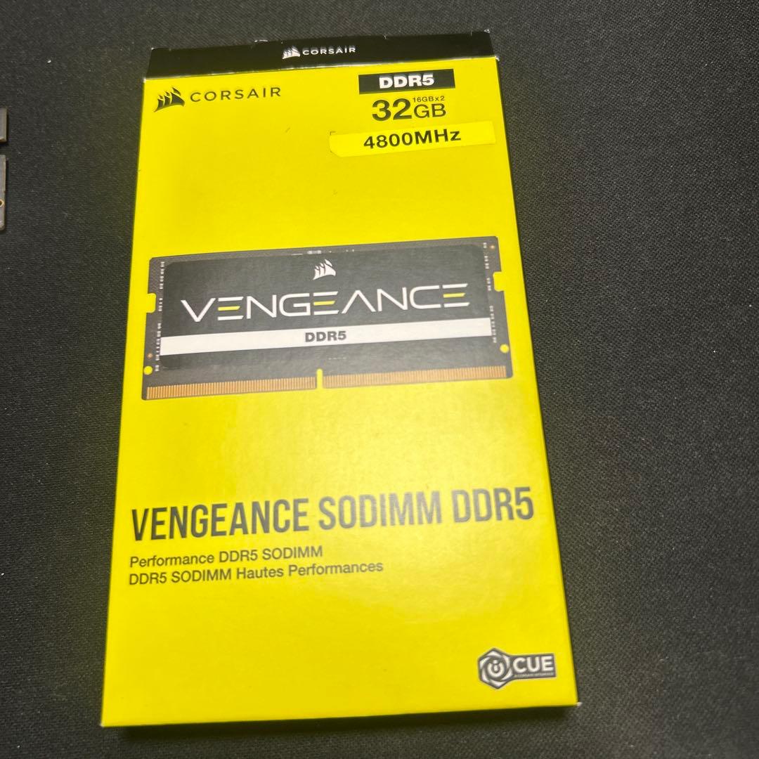 さ*ち様 CORSAIR VENGEANCE SODIMM DDR5 32GB