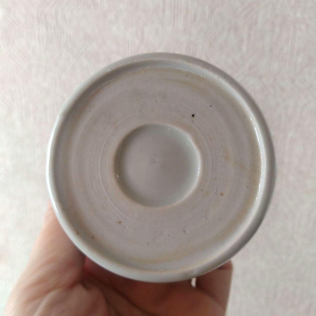 古伊万里染付波八卦文蕎麦猪口江戸時代