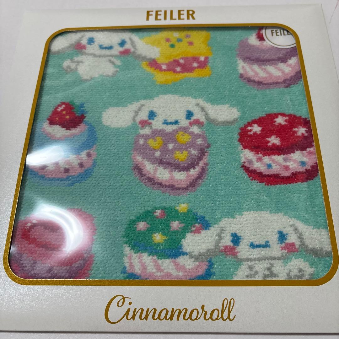 【新品未開封】フェイラー　ハンカチ　サンリオ　マイメロ　キティ　シナモ