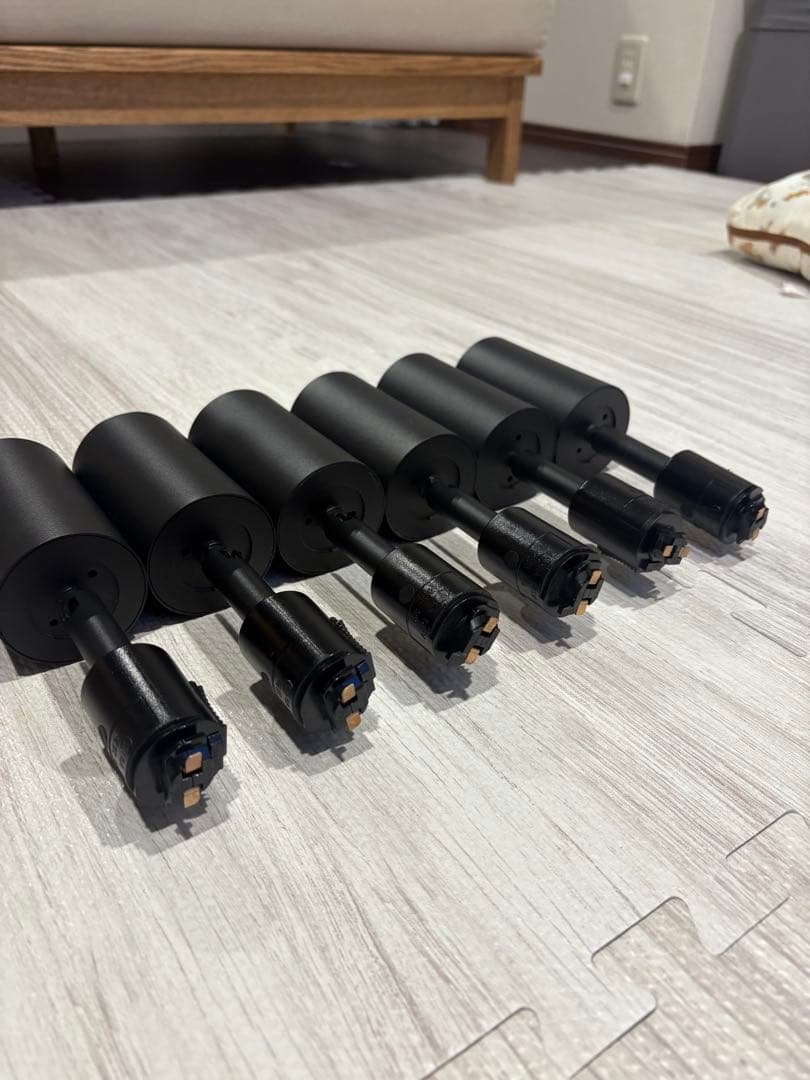 共同照明 6個セット　ダクトレール　スポットライト　電球色