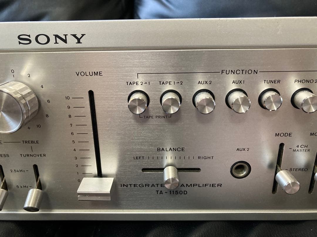 SONY　TA-1150D プリメインアンプ　ソニー