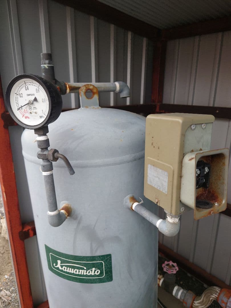 ボーリング（井戸)圧力タンク