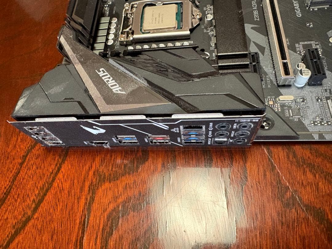 ギガバイト Z390 ELITE + i9 9900K +m.2SSD 1T