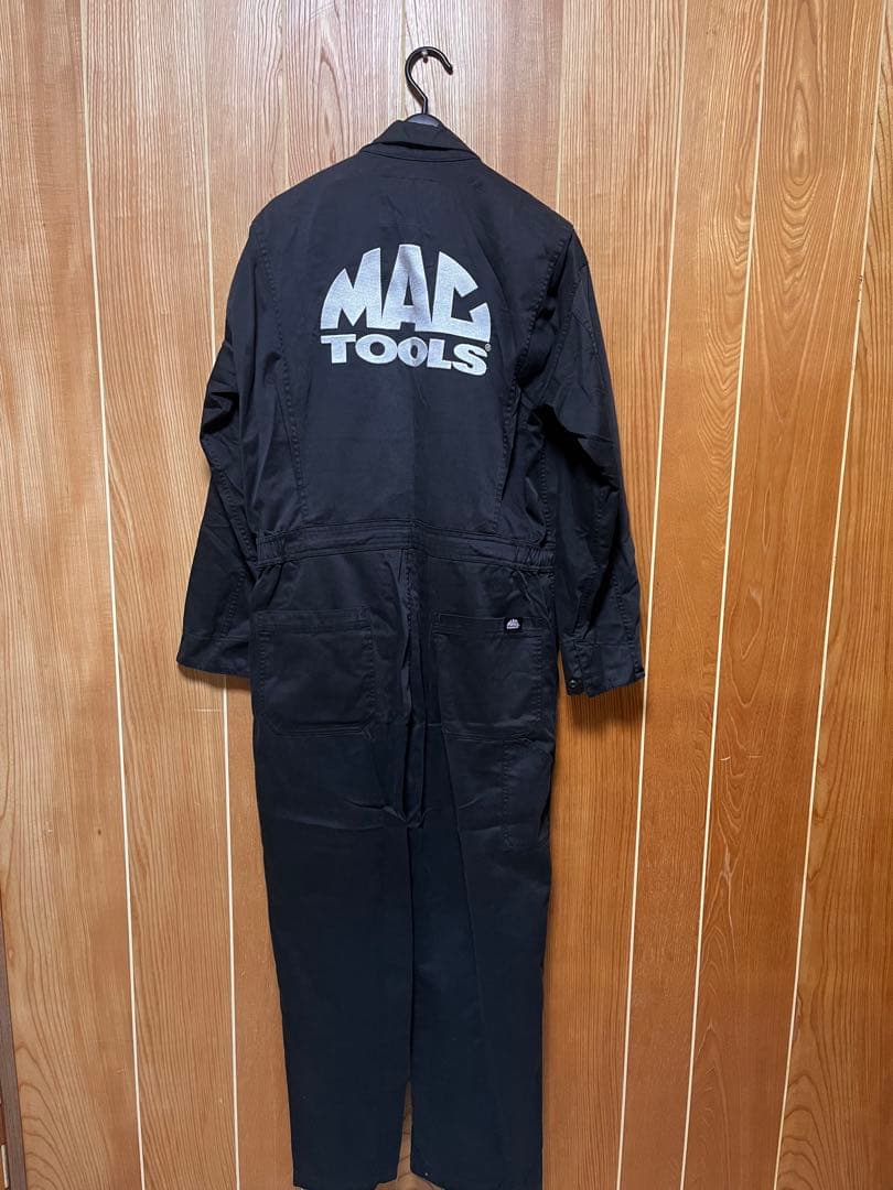 サブロクMAC TOOLS マックツール ブラック オーバーオール L