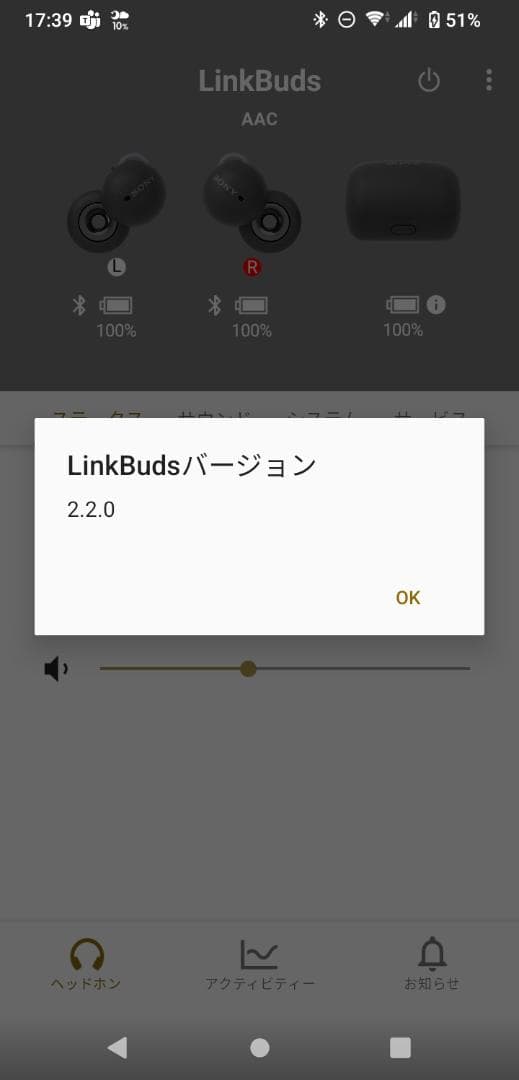 SONY LinkBuds WF-L900 グレー (中古です)