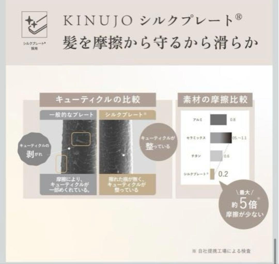 KINUJO 絹女　海外対応 ミニアイロン ドゥー MINI IRON deux