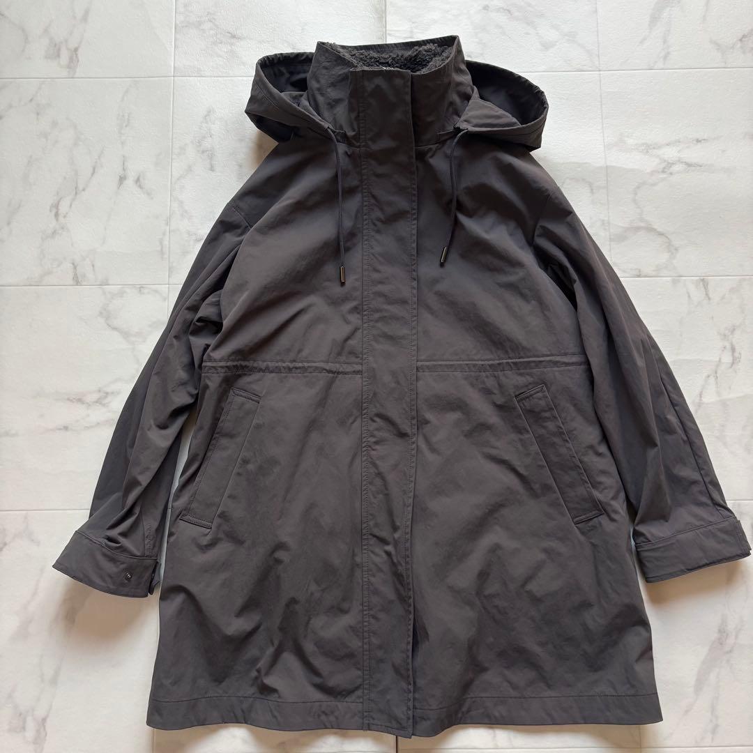 UNTITLED アンタイトル ボアライナー 外せるフード付き モッズコート