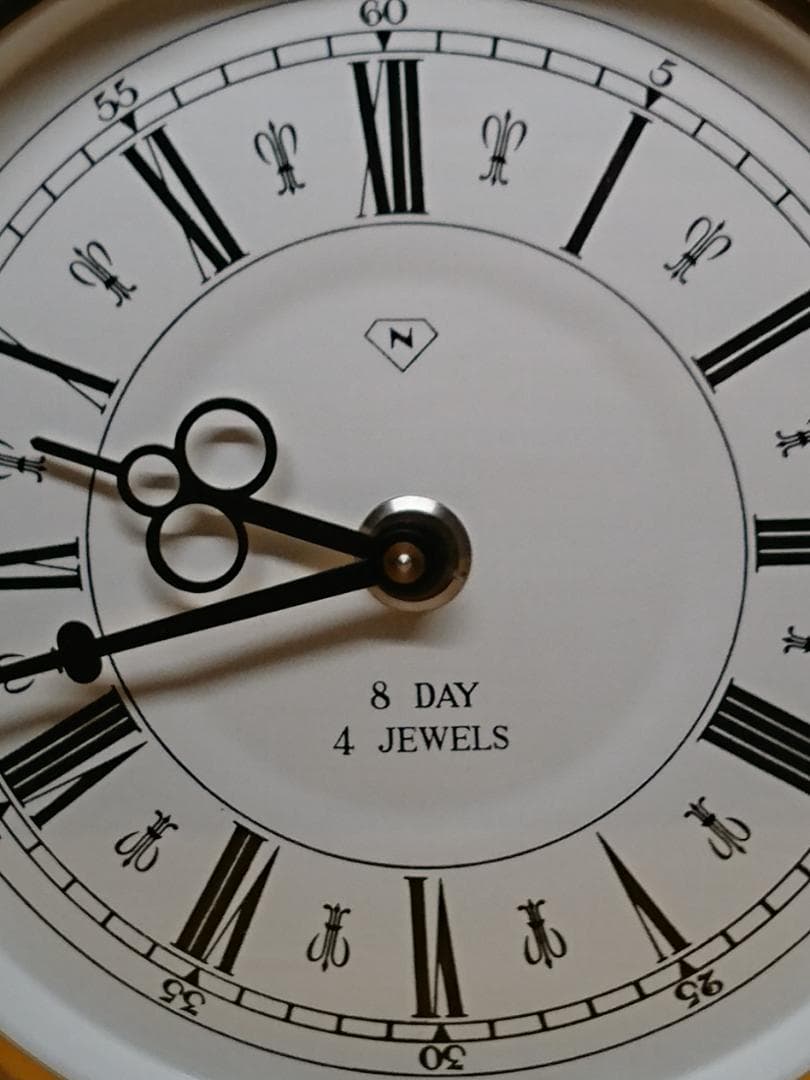 【美品】ニューゲート　機械式　時計　置物　インテリア　工芸品　美術品　A2854