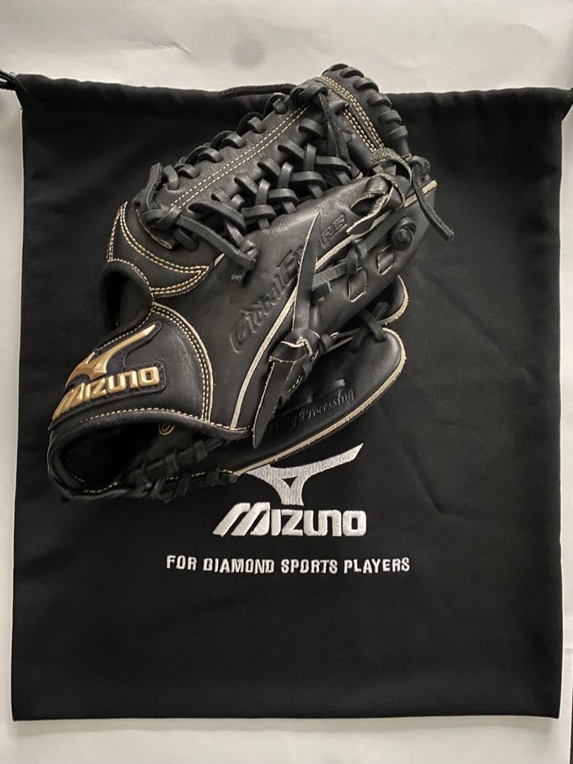 Global Elite RG 少年軟式　オールラウンドM ブラック　専用袋付