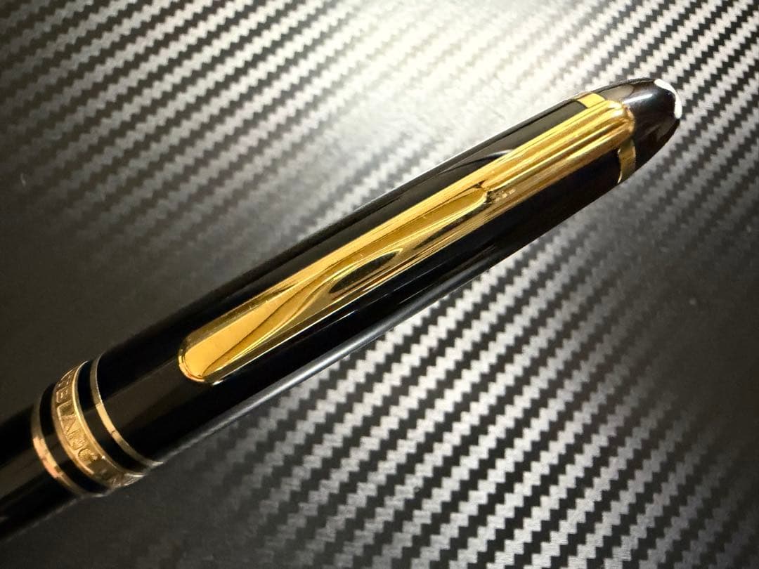 未使用に近い モンブラン 144 ブラック 中白 EF 極細字 万年筆