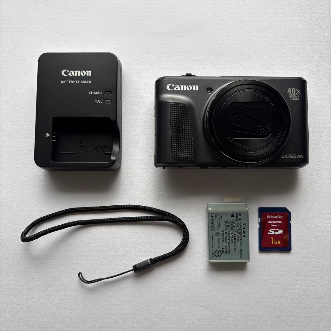 Canon SX720 HS コンパクトデジタルカメラ（SDカード1GB付き）