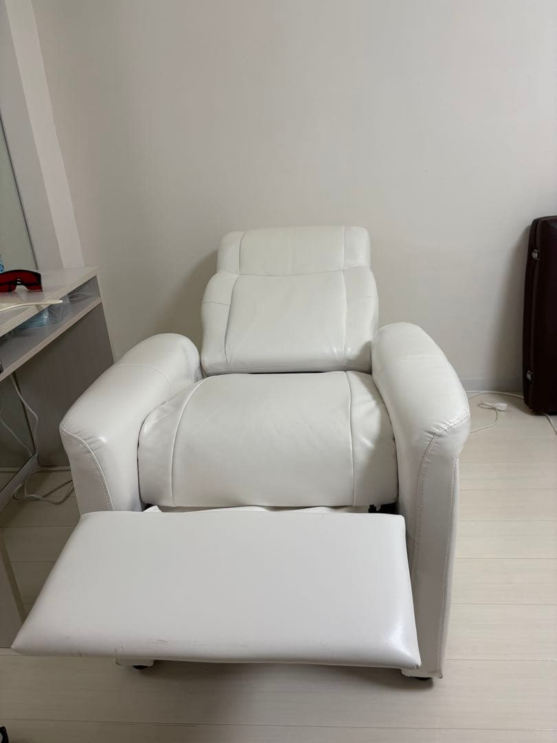 手動ラウンジチェア／シフォンジュニアホワイト