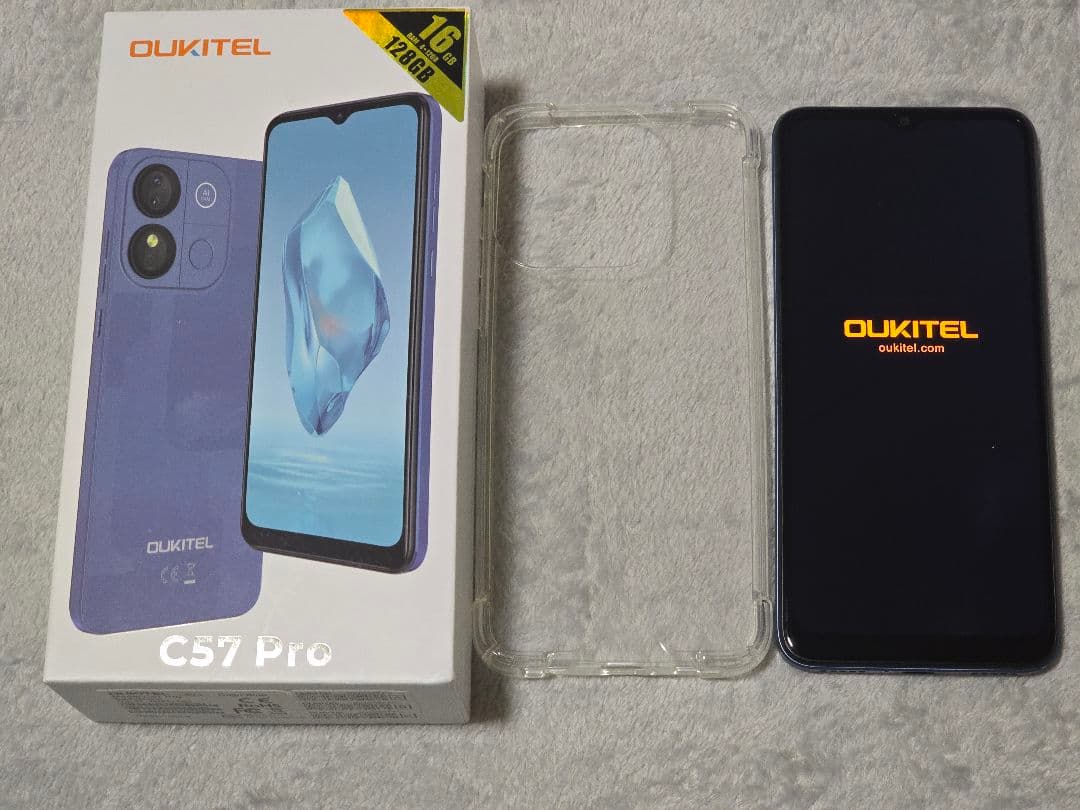 OUKITEL C57 Pro 16GB+128GB SIMフリー ブルー