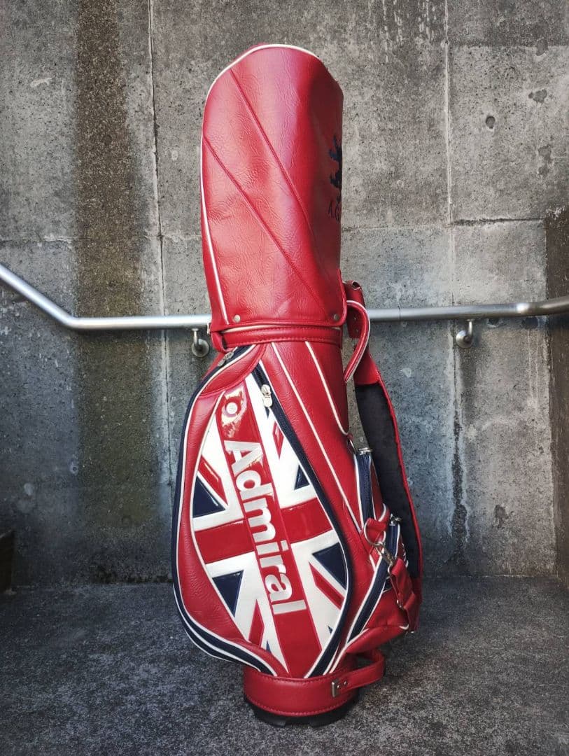 超美品 Admiral GOLF 9.5型3点ベルト ツアーモデル