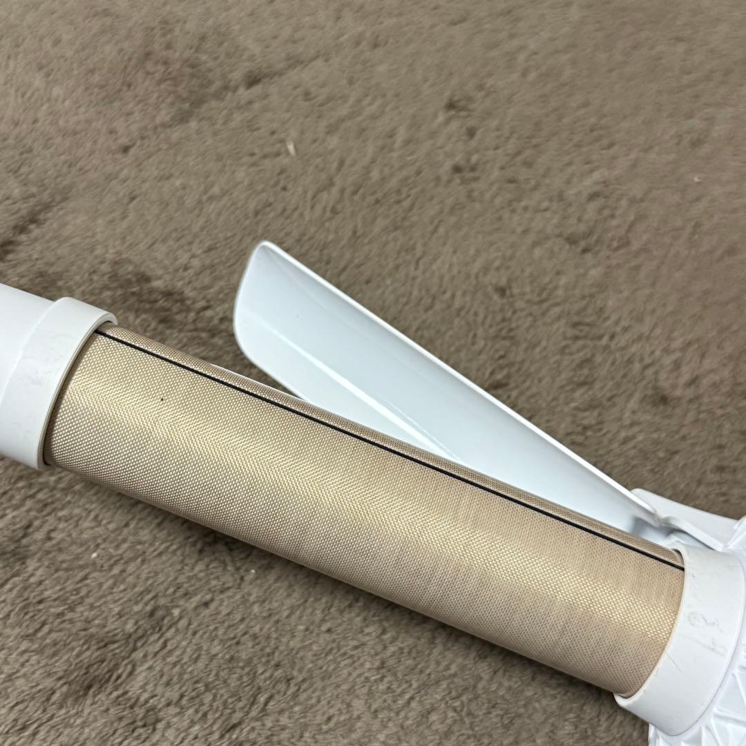 絹女　カールヘアアイロン　パールホワイトKC028