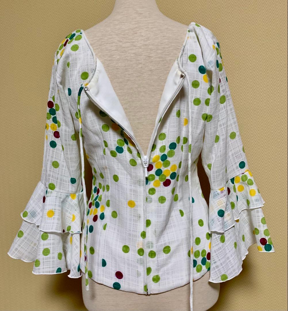 フラメンコ衣装　上下、シージョ付き3点セット