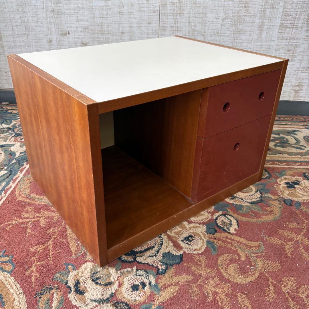 昭和レトロ ミッドセンチュリー 古家具 木製キャビネット サイドボード テレビ台