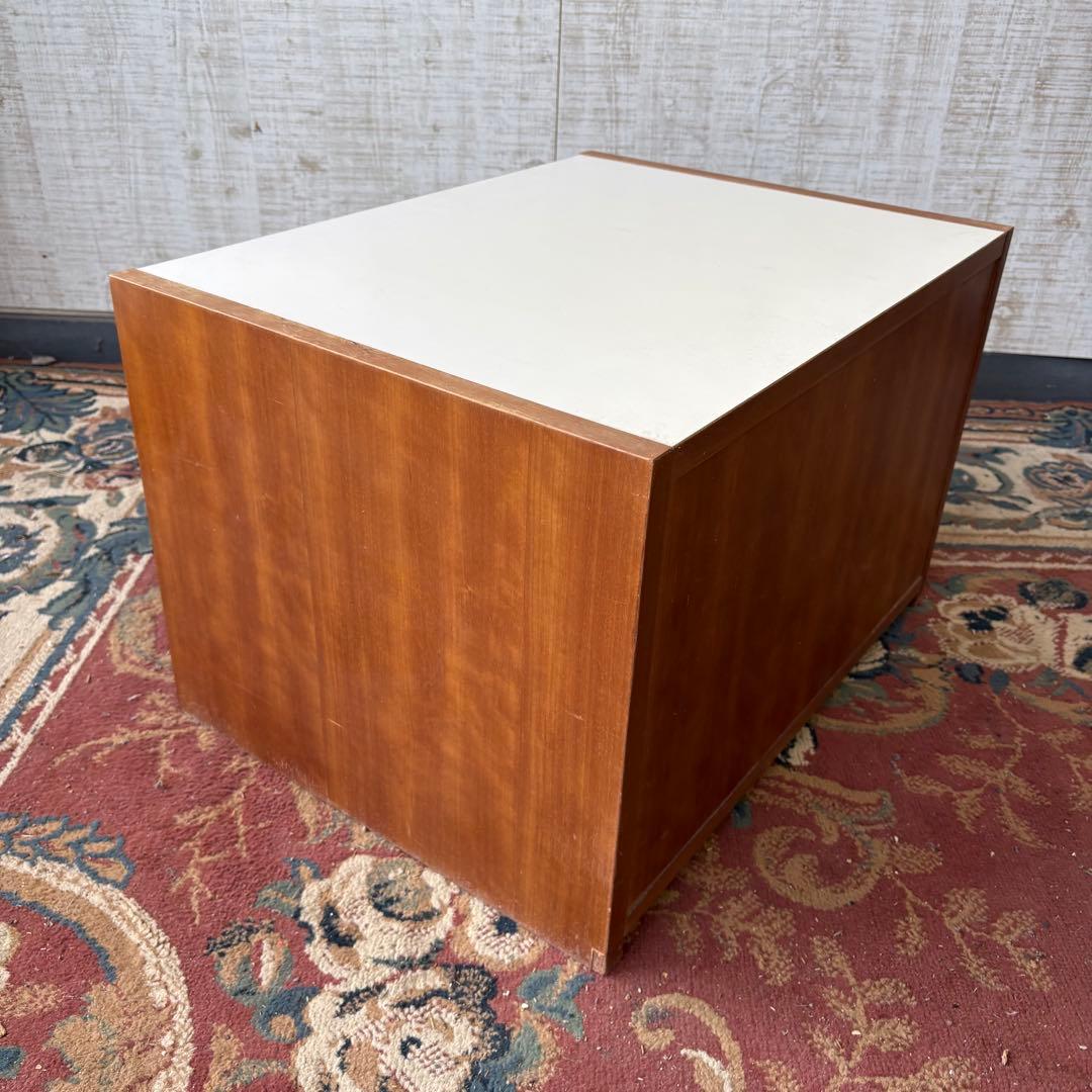 昭和レトロ ミッドセンチュリー 古家具 木製キャビネット サイドボード テレビ台