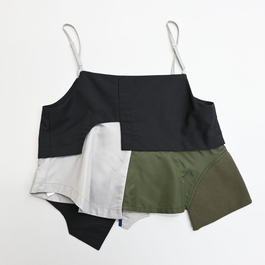 □ 44279★年 UN3D. アンスリード MA-1ドッキングビスチェ 38