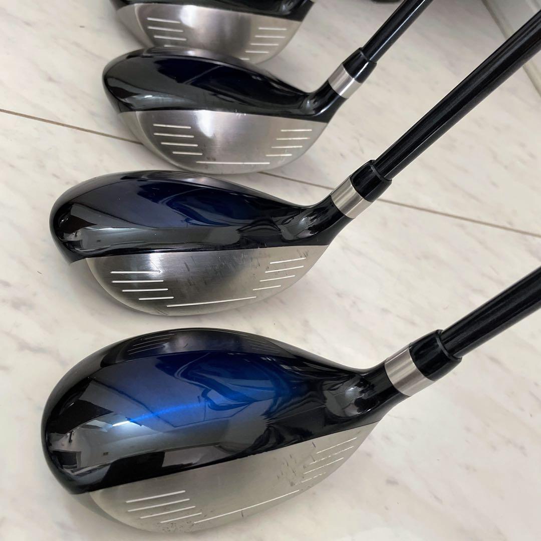 希少ブルー　メンズ　ツアーステージ　V773 ゴルフクラブ　本格フルセット13本