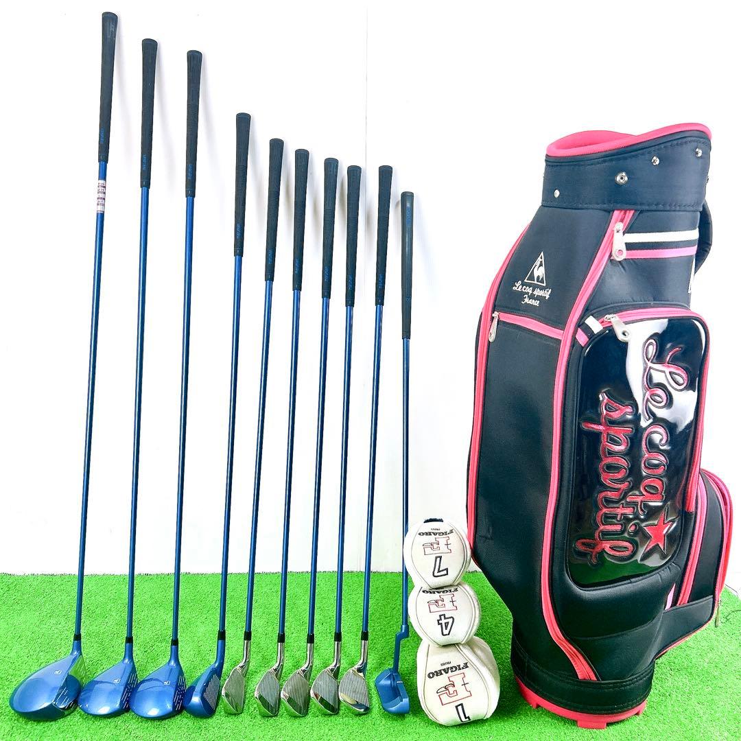 【初心者オススメ】ルコック　レディースゴルフクラブセット　フレックスL 右利き