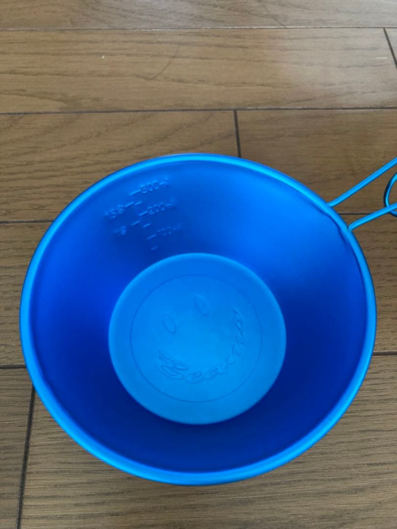 BEAMS　チタンシェラカップ　ビームススマイル刻印　4つセット