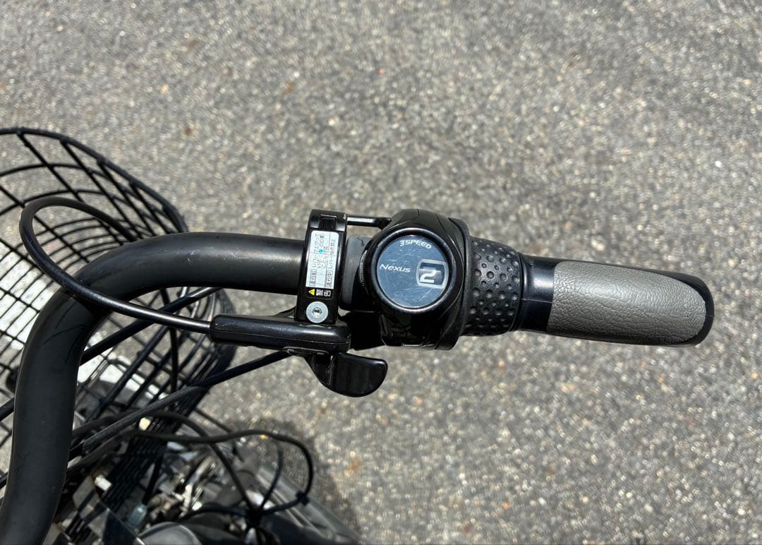 ヤマハ パスバビー pasbaby 電動アシスト自転車 チャイルドシート付き　黒