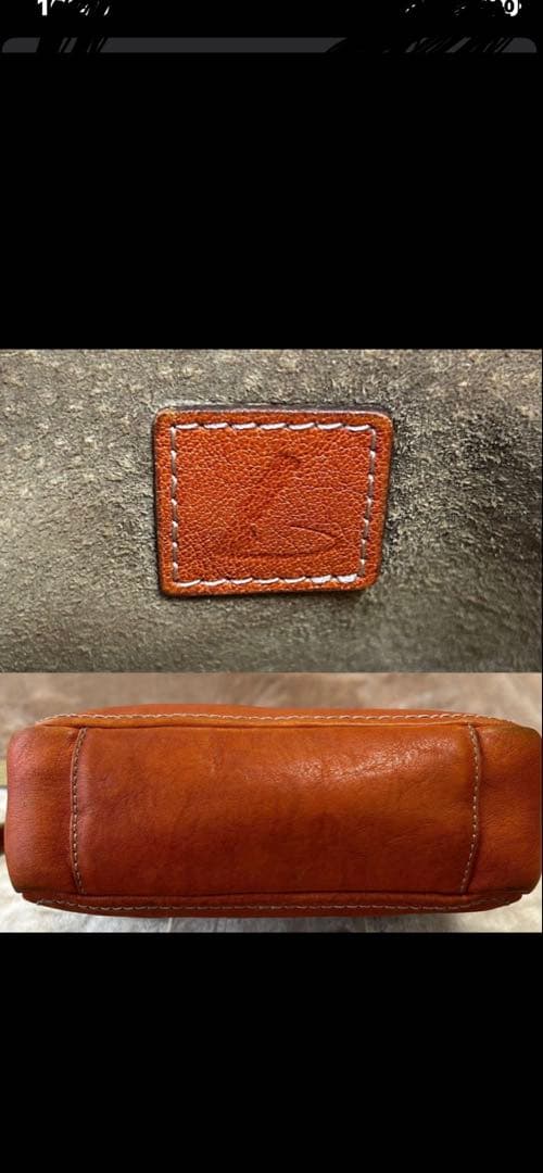 土屋鞄正規品　トーンオイルヌメ　ジップトップショルダー