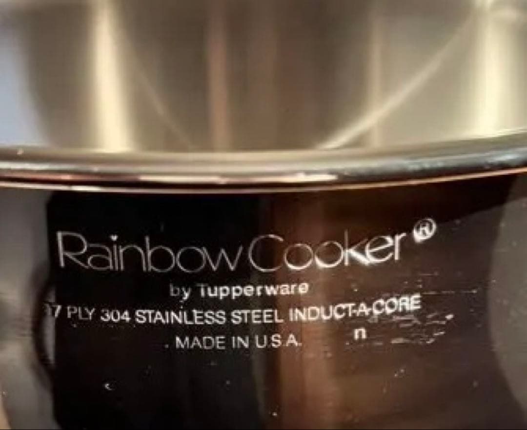 【新品・未使用】Tupperware Rainbow Cooker 26cm深型