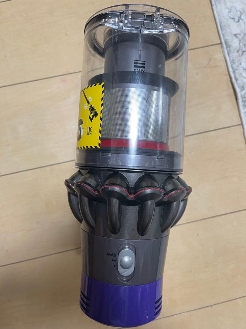 【美品】dyson V10 SV12　純正フロアドック付エコーモード68分
