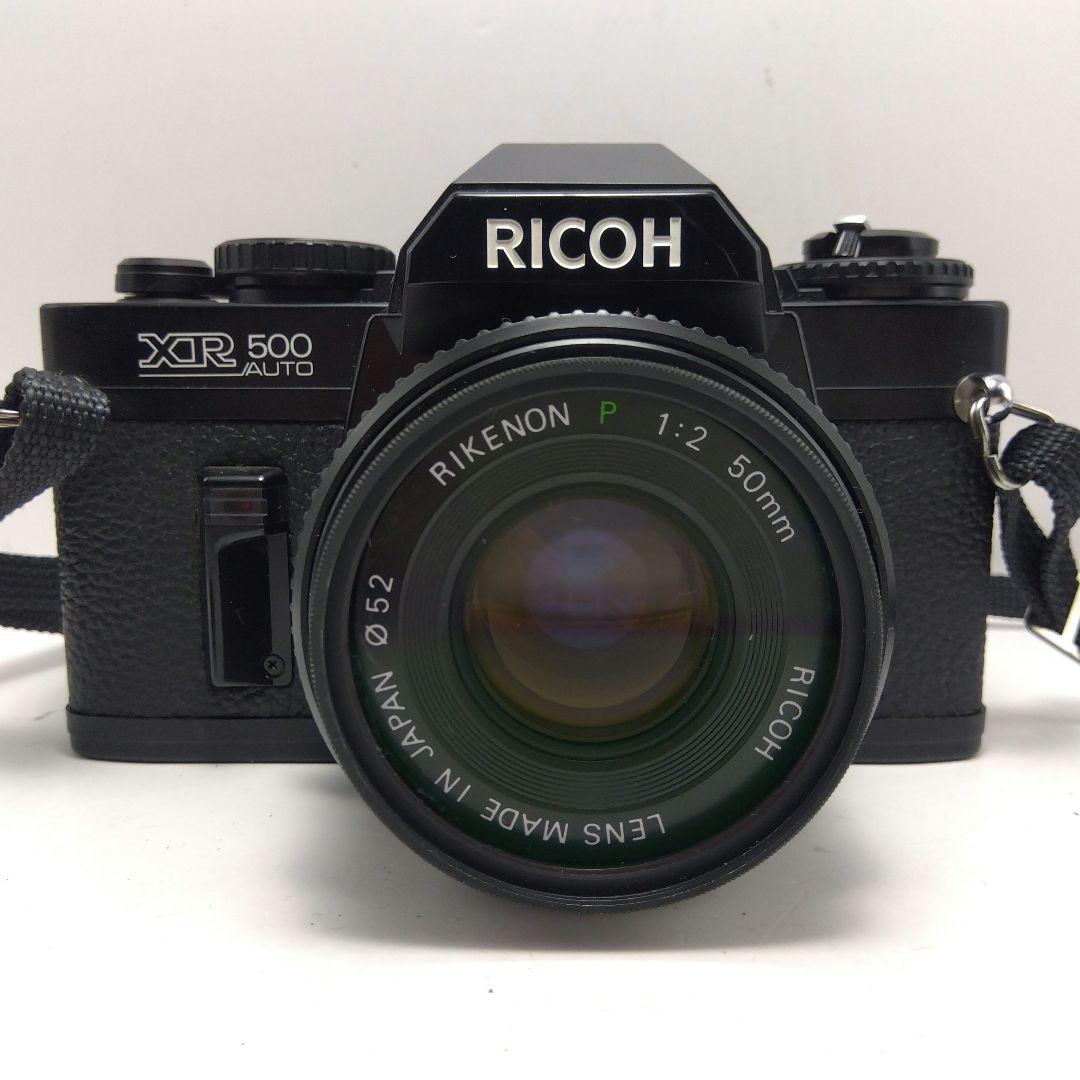 美品動作品　RICOH XR500 AUTO レンズ２本 フラッシュ付