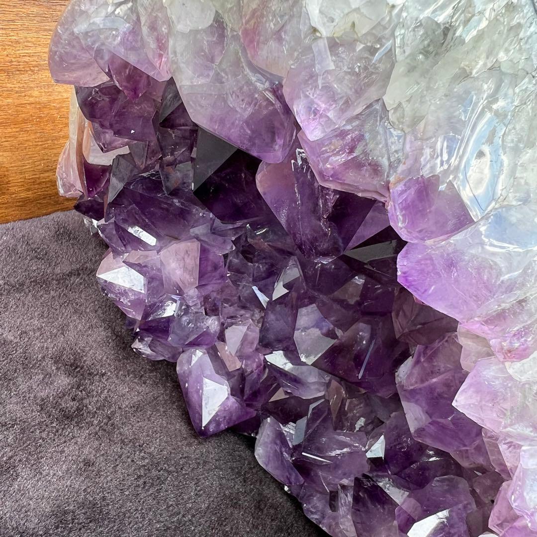 ✳️10.06kg‼️存在際立つ大迫力の紫水晶✨超大型 アメジストクラスター 天然石